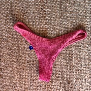 Bound by bond-eye Pink Textured Bikini Bottom